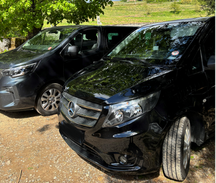 Van xxl avec chauffeur gare de Bourg en Bresse vos déplacements en groupe